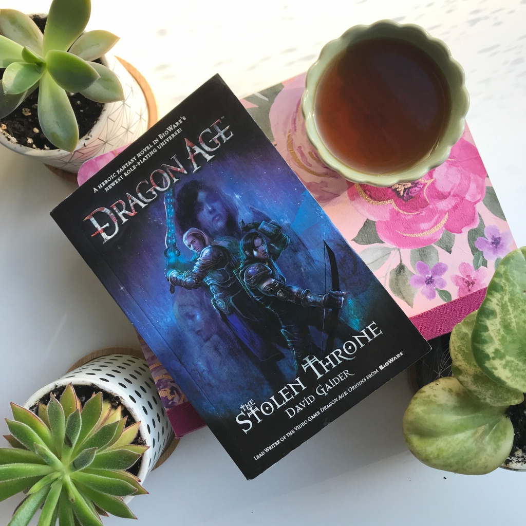 Teas to Sip While Reading  Dragon Age: The Stolen Throne by David Gaider